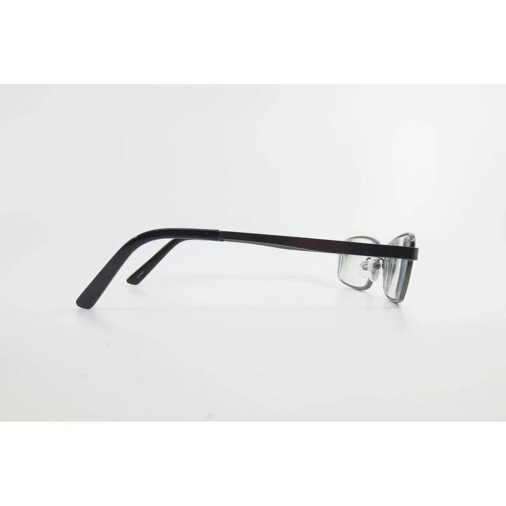 MM 5103 GM Gunmetal Rectangular Full Rim Eyeglass Frames 52-18-140 Mens Womens